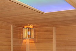 Innenraum Sauna