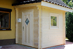 Sauna im Außenbereich